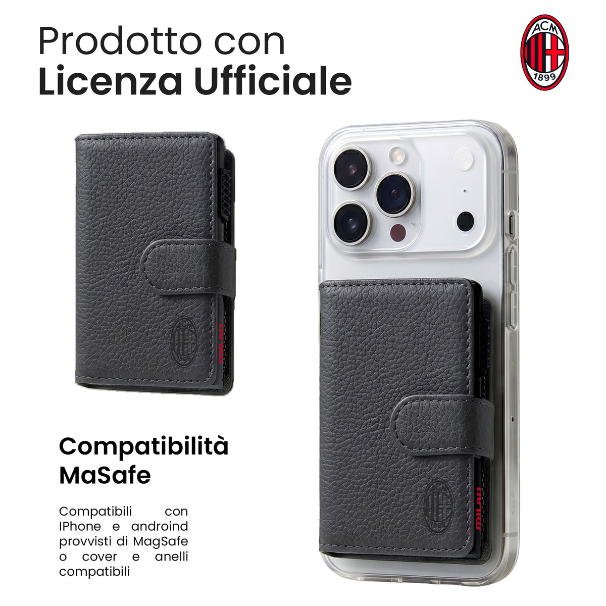 Slide Wallet compatibile Magsafe - Milan