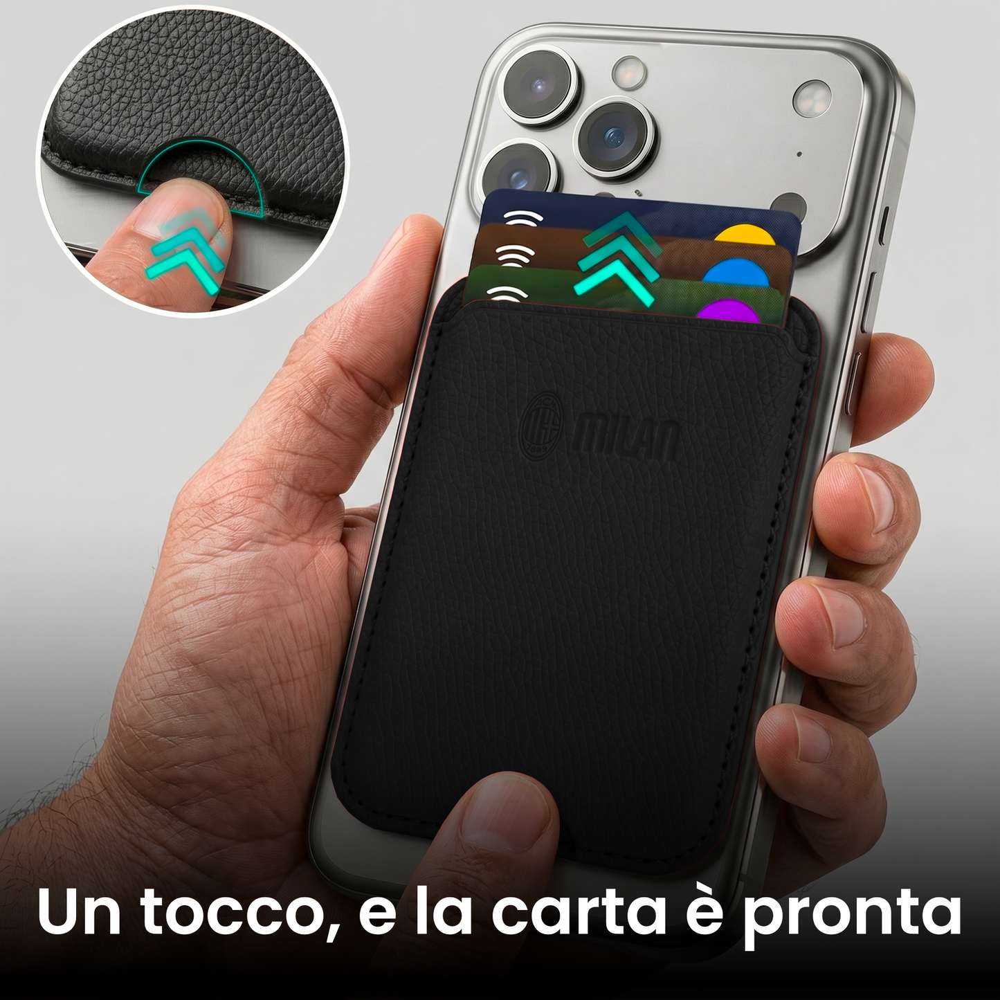 MagSafe Compatible Slim Wallet - Milan