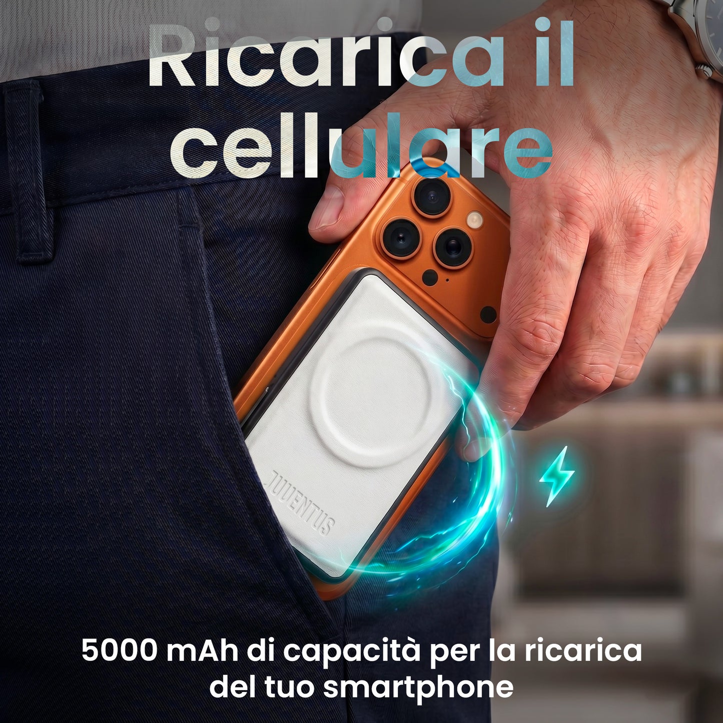 Power Wallet Modular - 5000mAh - Juventus