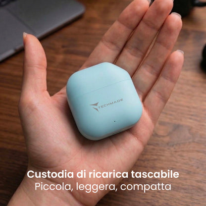 Auricolari Bluetooth in Ear XM201 - con Box di ricarica - AI di traduzione