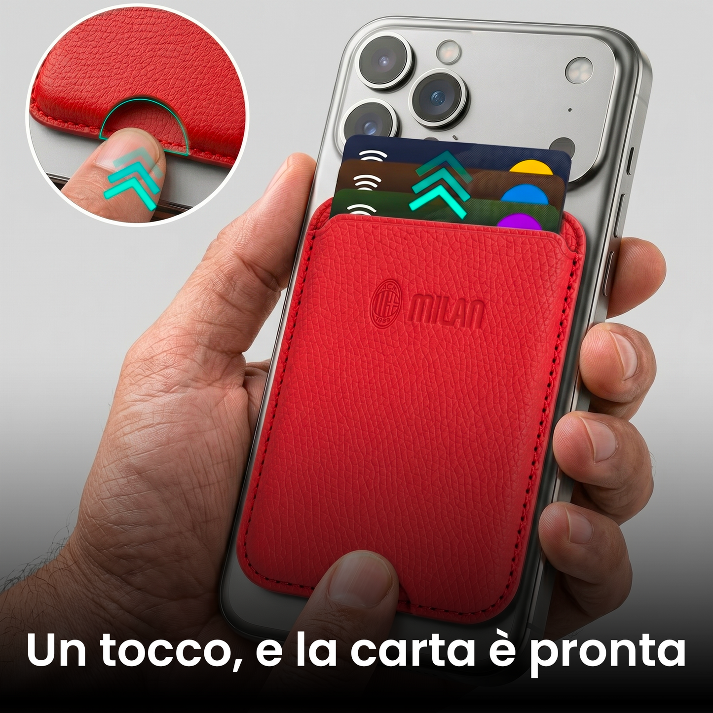 MagSafe Compatible Slim Wallet - Milan