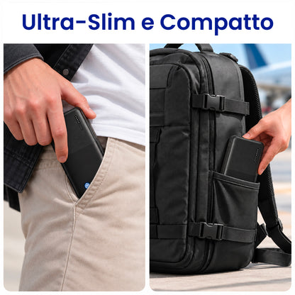Power Bank 5000 / 10000 / 20000 mAh, Sottile & Compatto - Inter