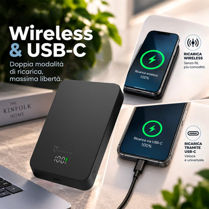 Wireless Charging Power Bank - 5000mAh / 10000mAh - Inter