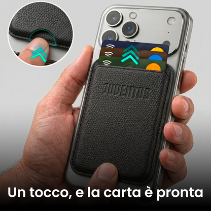 MagSafe Compatible Slim Wallet - Juventus