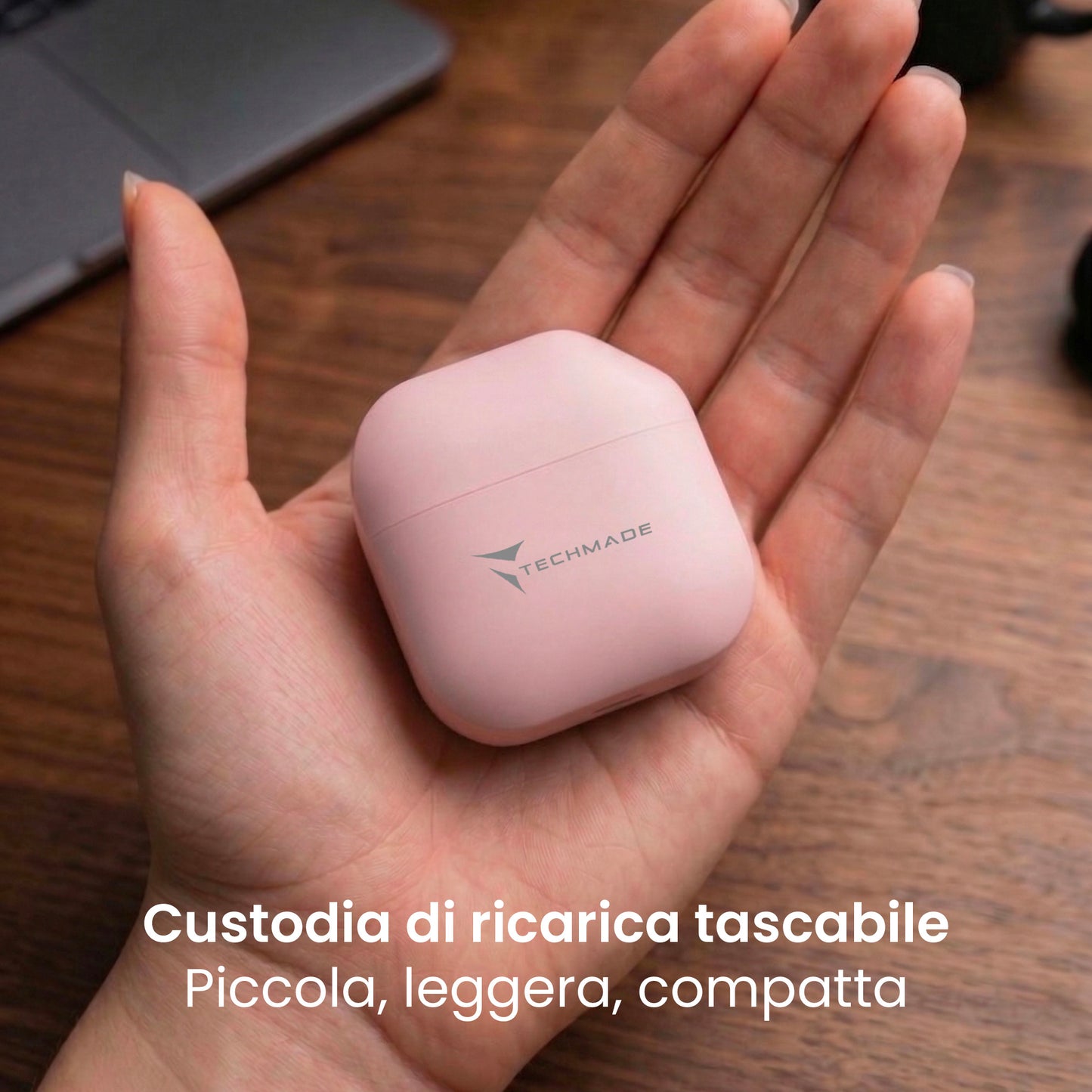Auricolari Bluetooth in Ear XM201 - con Box di ricarica - AI di traduzione
