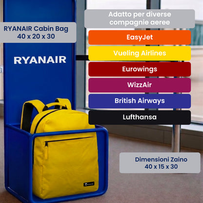 Classic Medium Backpack - 40x30x15 - Lifestyle and Airline Cabin 8105