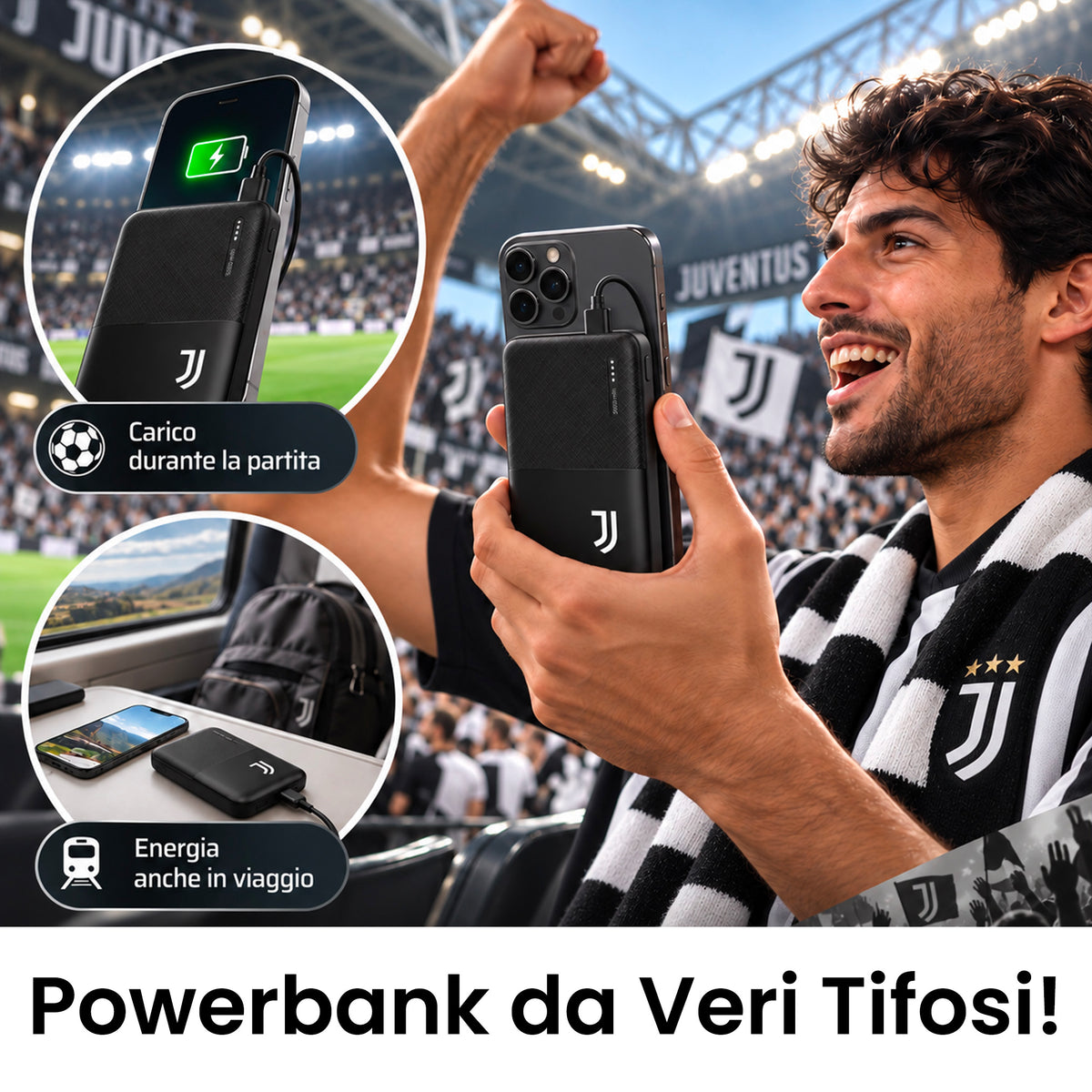 Power Bank 5000mAh, Slim & Compact - Inter