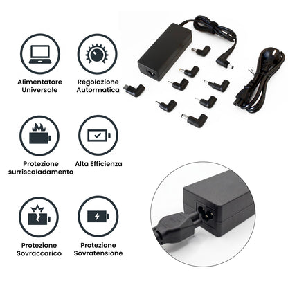Caricatore universale per PC - 65W e 90W