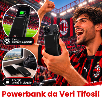 Power Bank 5000 / 10000 / 20000 mAh, Sottile & Compatto - Milan