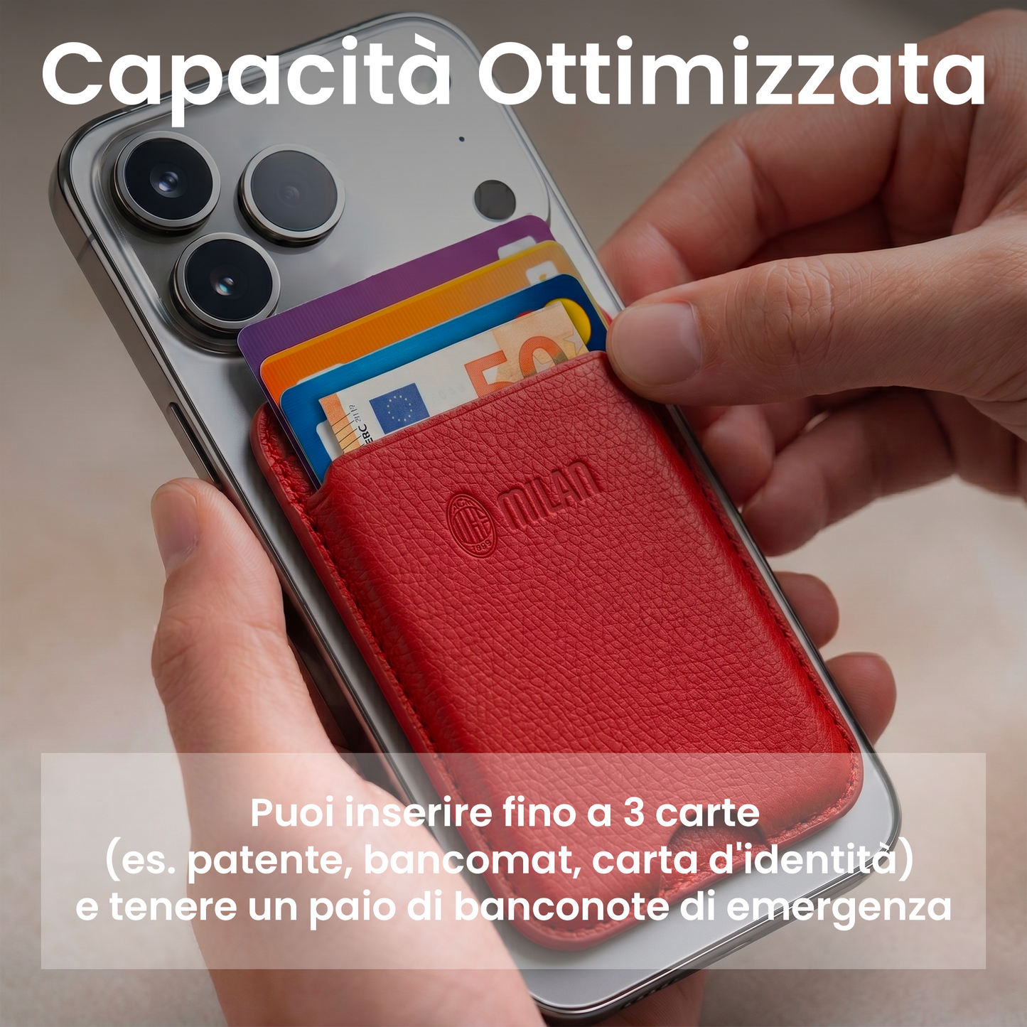 MagSafe Compatible Slim Wallet - Milan
