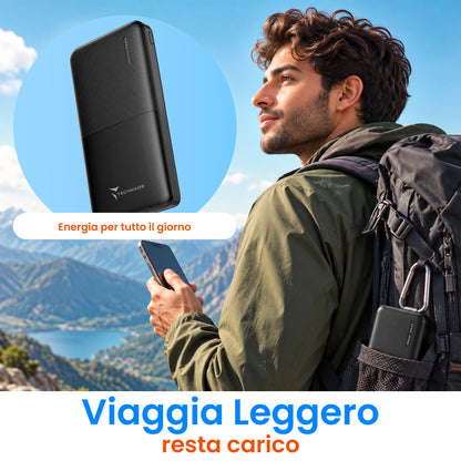 Power Bank 5000mAh, Slim & Compact - Inter