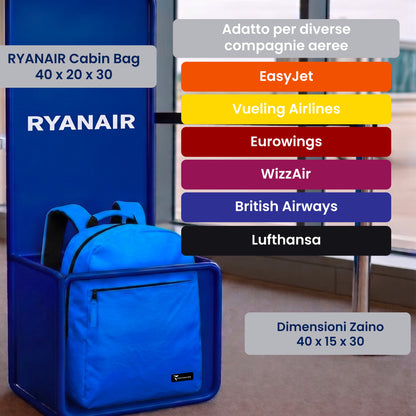Classic Medium Backpack - 40x30x15 - Lifestyle and Airline Cabin 8105