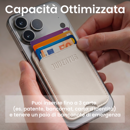 MagSafe Compatible Slim Wallet - Juventus
