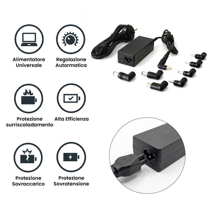 Caricatore universale per PC - 65W e 90W