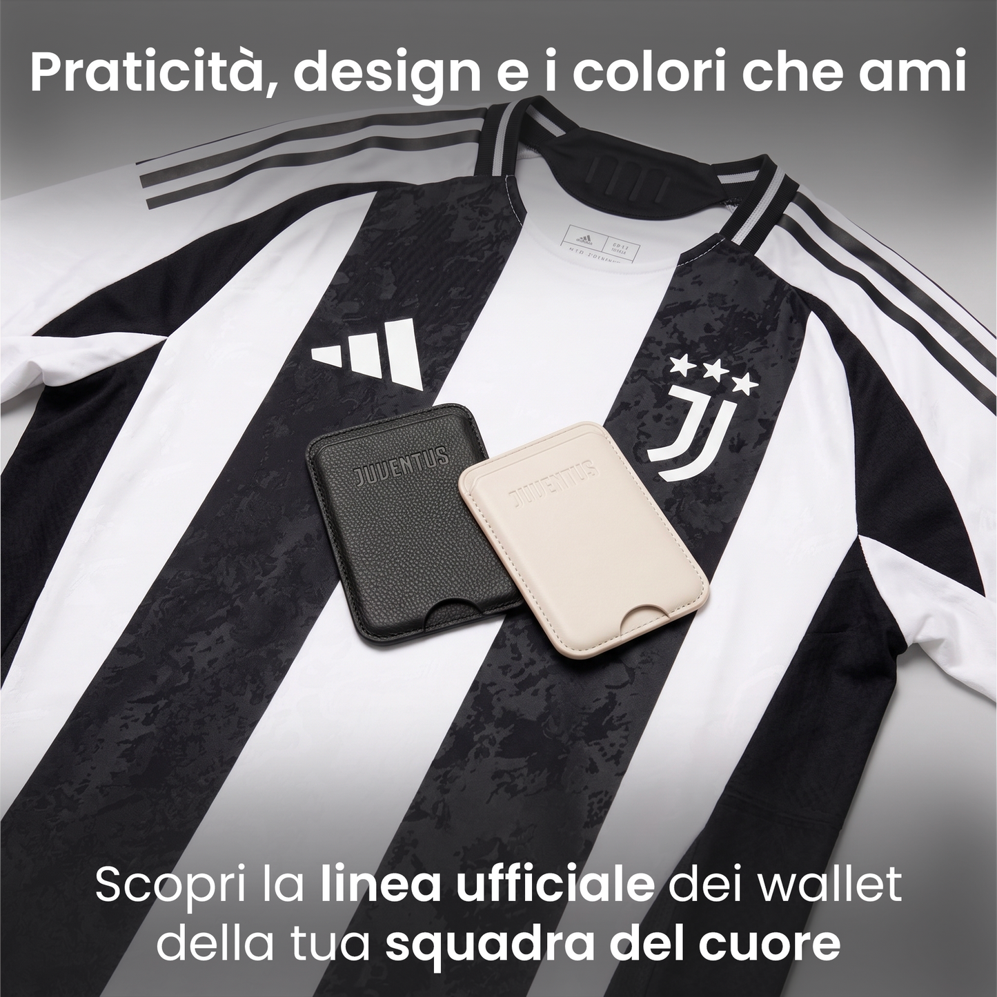 MagSafe Compatible Slim Wallet - Juventus