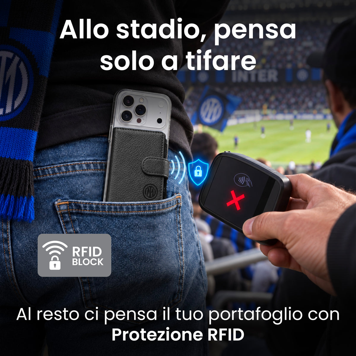 Slide Wallet compatibile Magsafe - Inter