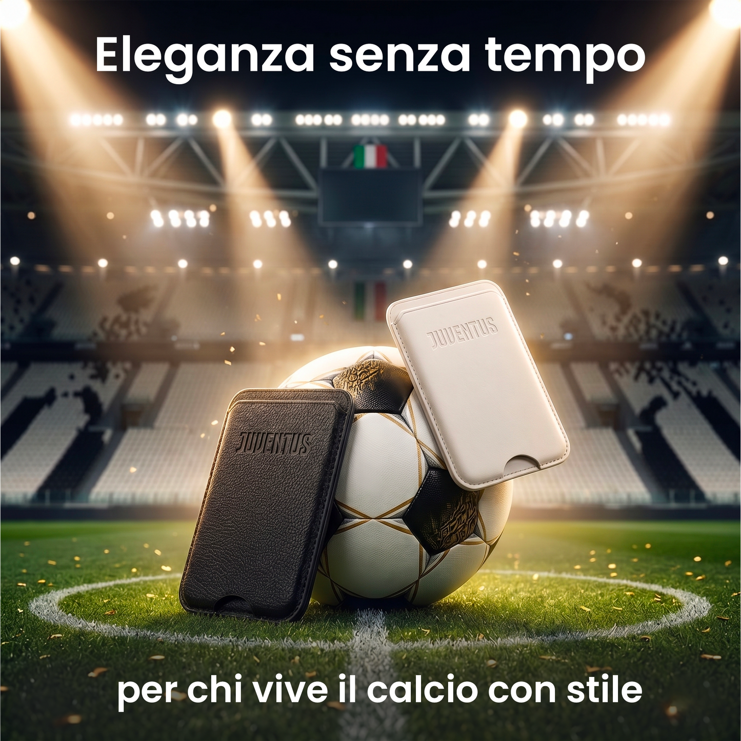 MagSafe Compatible Slim Wallet - Juventus
