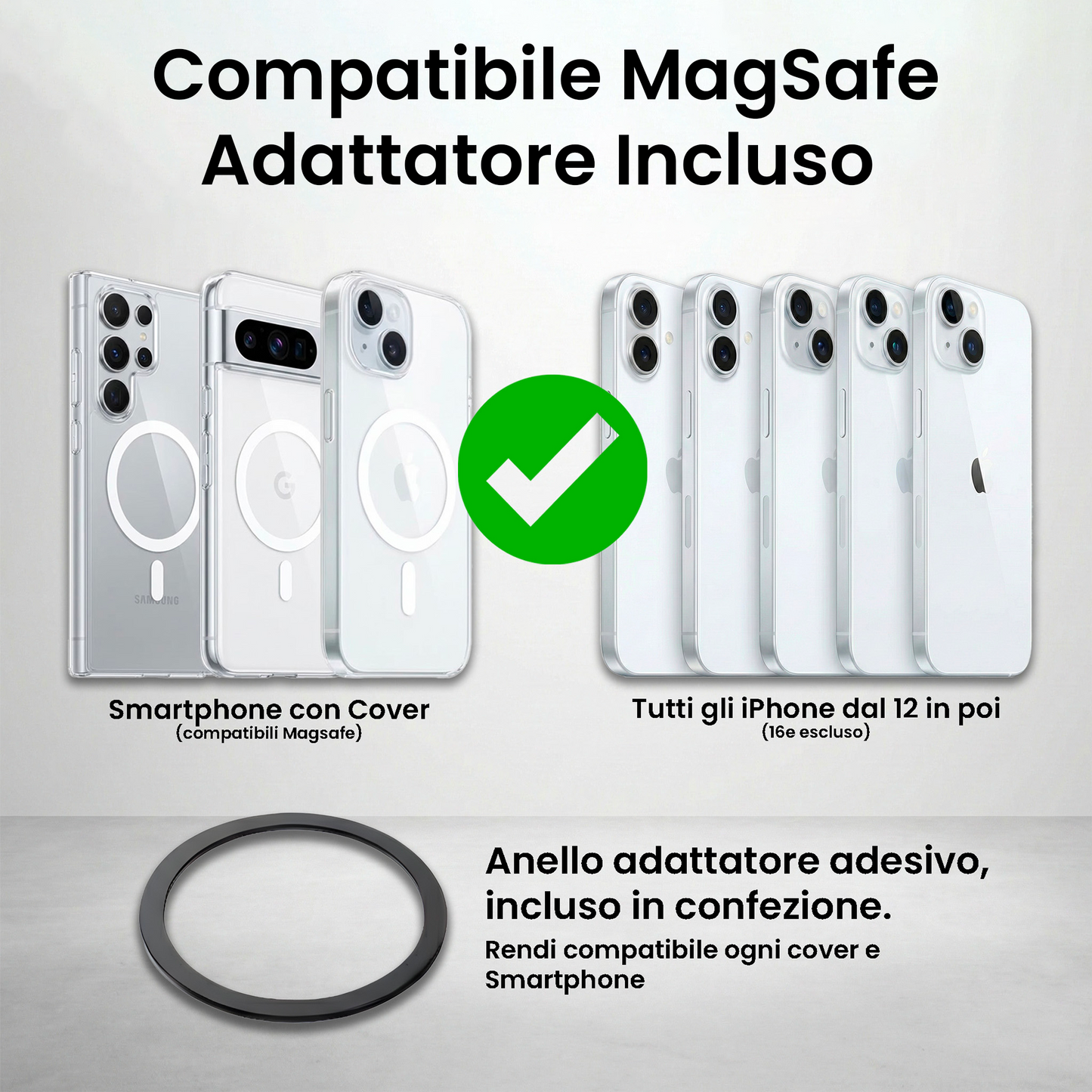 MagSafe Compatible Slim Wallet - Juventus