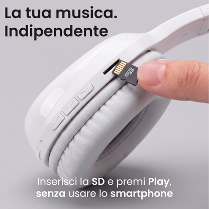 Cuffie Wireless Bluetooth Over Ear