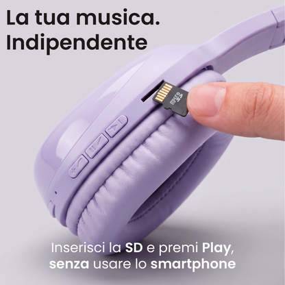 Cuffie Wireless Bluetooth Over Ear