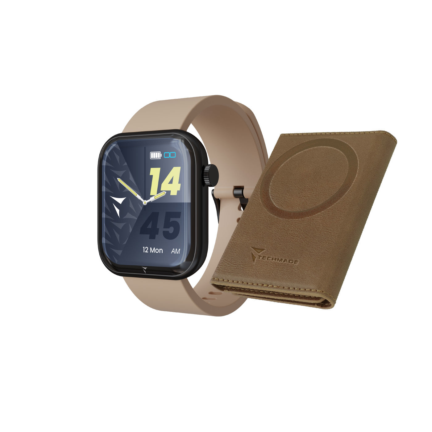 Glam Smartwatch with Artificial Intelligence - Bundle Pack with Wallet