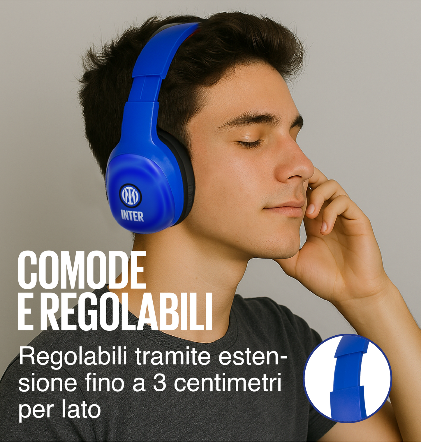 Cuffie Wireless Bluetooth Over Ear - Inter
