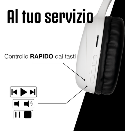 Cuffie Wireless Bluetooth Over Ear - Juventus