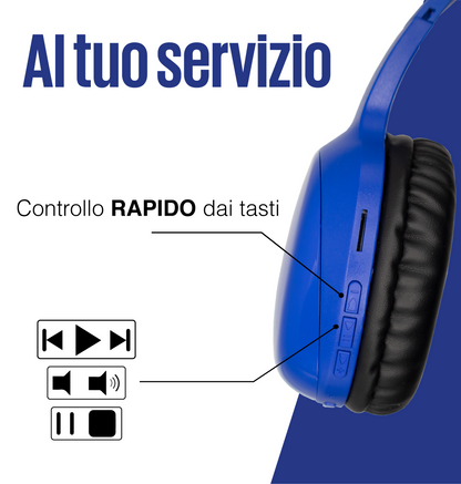 Cuffie Wireless Bluetooth Over Ear - Inter