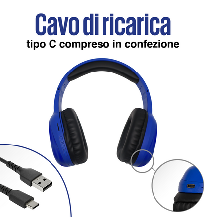 Cuffie Wireless Bluetooth Over Ear - Inter