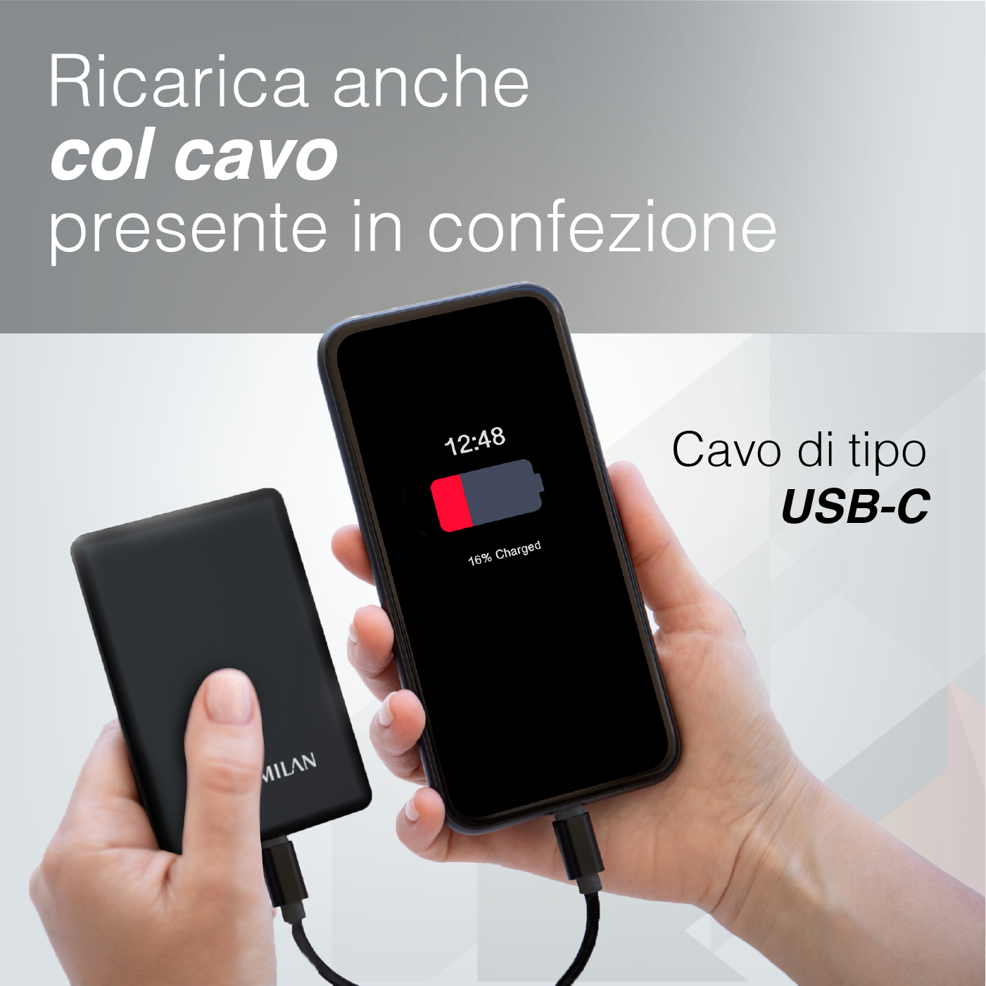 Wireless Charging Power Bank - 5000mAh / 10000mAh - Milan