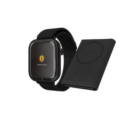 Glam Smartwatch with Artificial Intelligence - Bundle Pack with Wallet