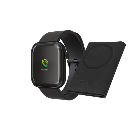 Smartwatch Glam con Intelligenza Artificiale - Bundle Pack con Wallet