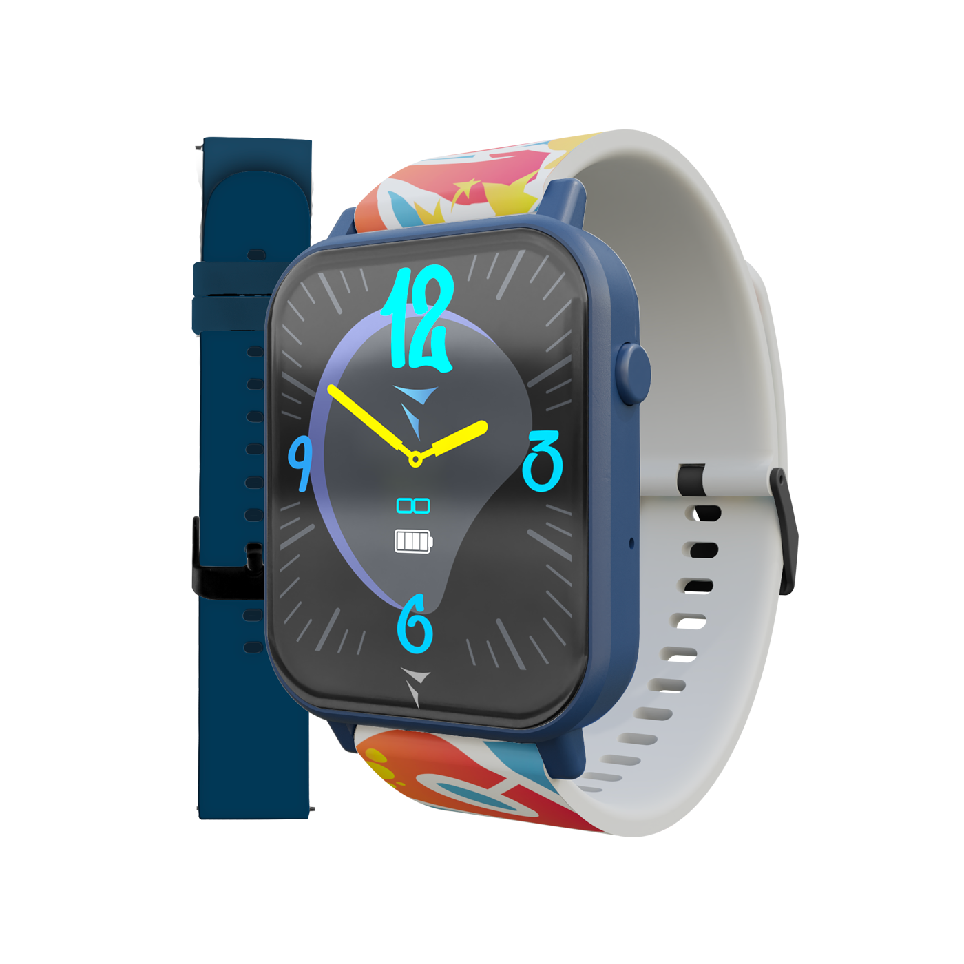 Dreamer Smartwatch with Phone and SOS Function - 2-Strap Bundle Pack