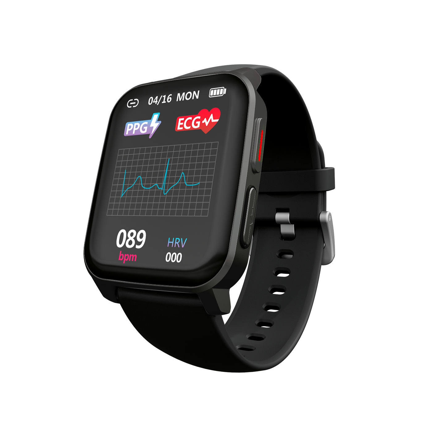 Feel Smartwatch with ECG function, Notifications, Sports, Health