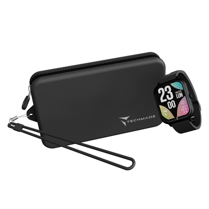 Smartwatch Glow with Phone and SOS Function - Bundle Pack with Pouch
