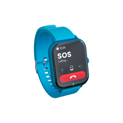 Smartwatch Glow with Phone and SOS Function - Bundle Pack with Pouch