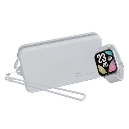 Smartwatch Glow with Phone and SOS Function - Bundle Pack with Pouch