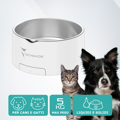 Ciotola Bilancia Smart - Fino a 5KG - per Cani e Gatti