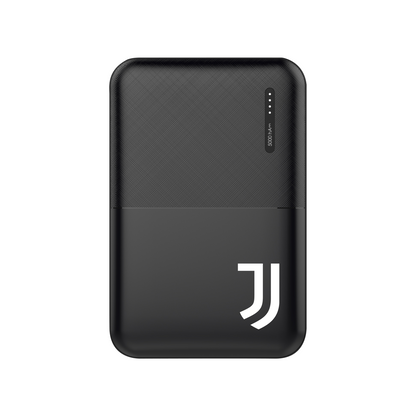 5000mAh Power Bank, Slim & Compact - Juventus