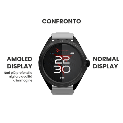 Smartwatch Rocks 2.0 with Phone and SOS Function - Bundle Pack with Earbuds