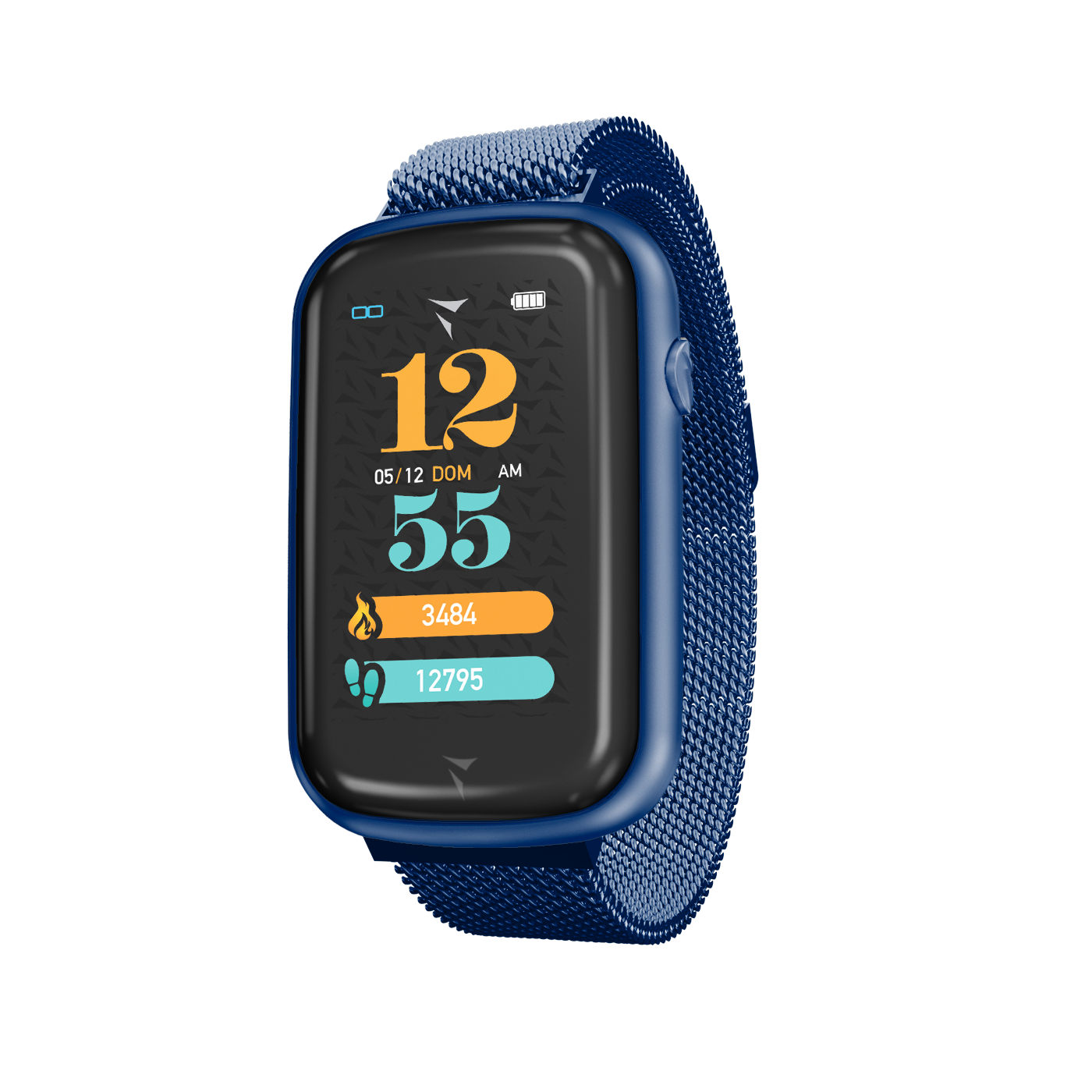 Smartwatch Steps super slim, with Notification, Sport, Health functions