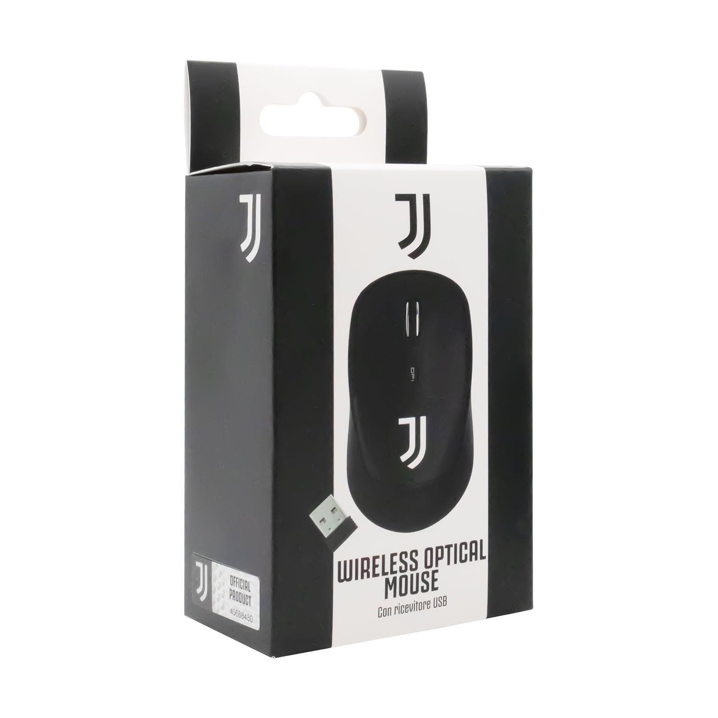 Wireless Mouse with USB Receiver - Juventus