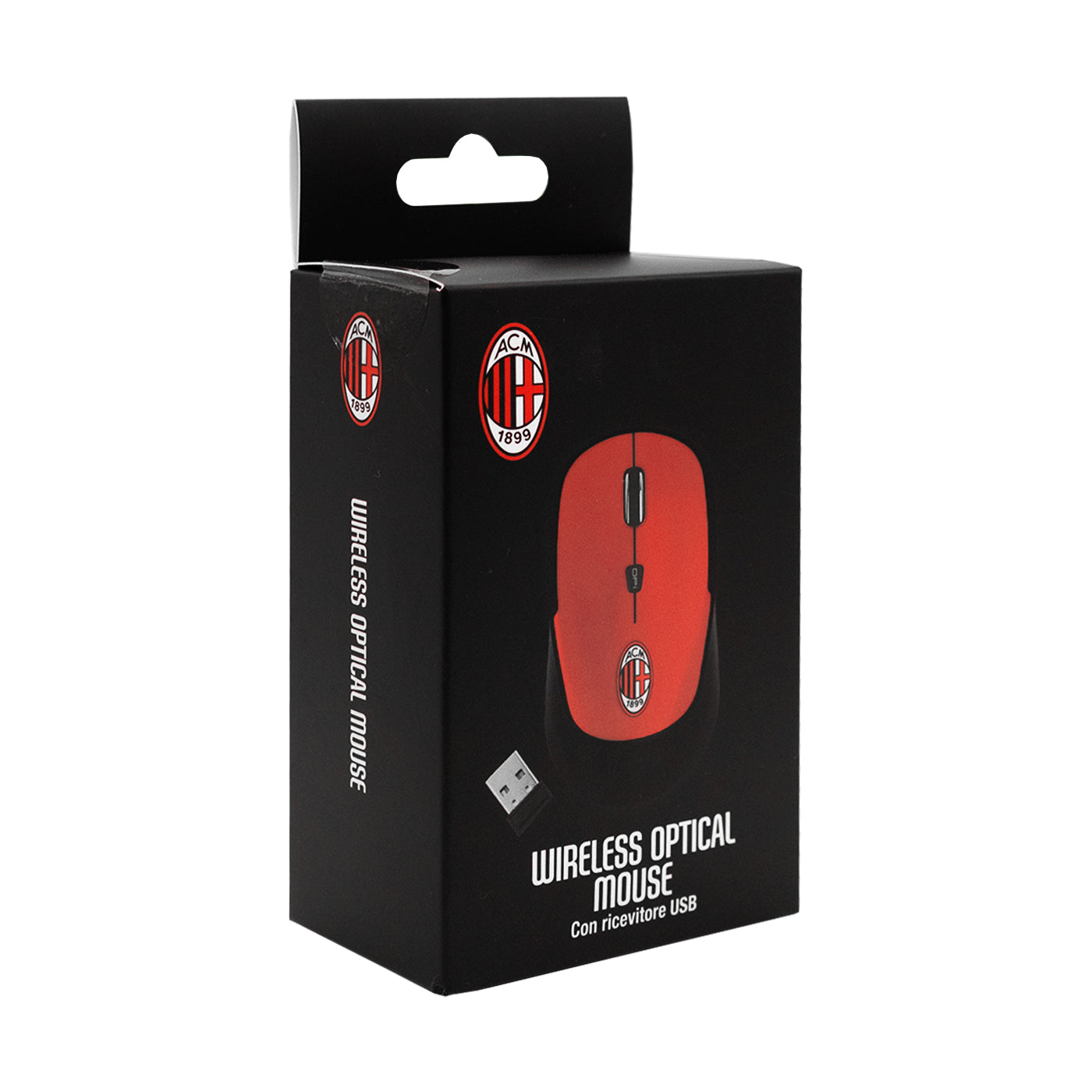 Wireless Mouse with USB Receiver - Milan