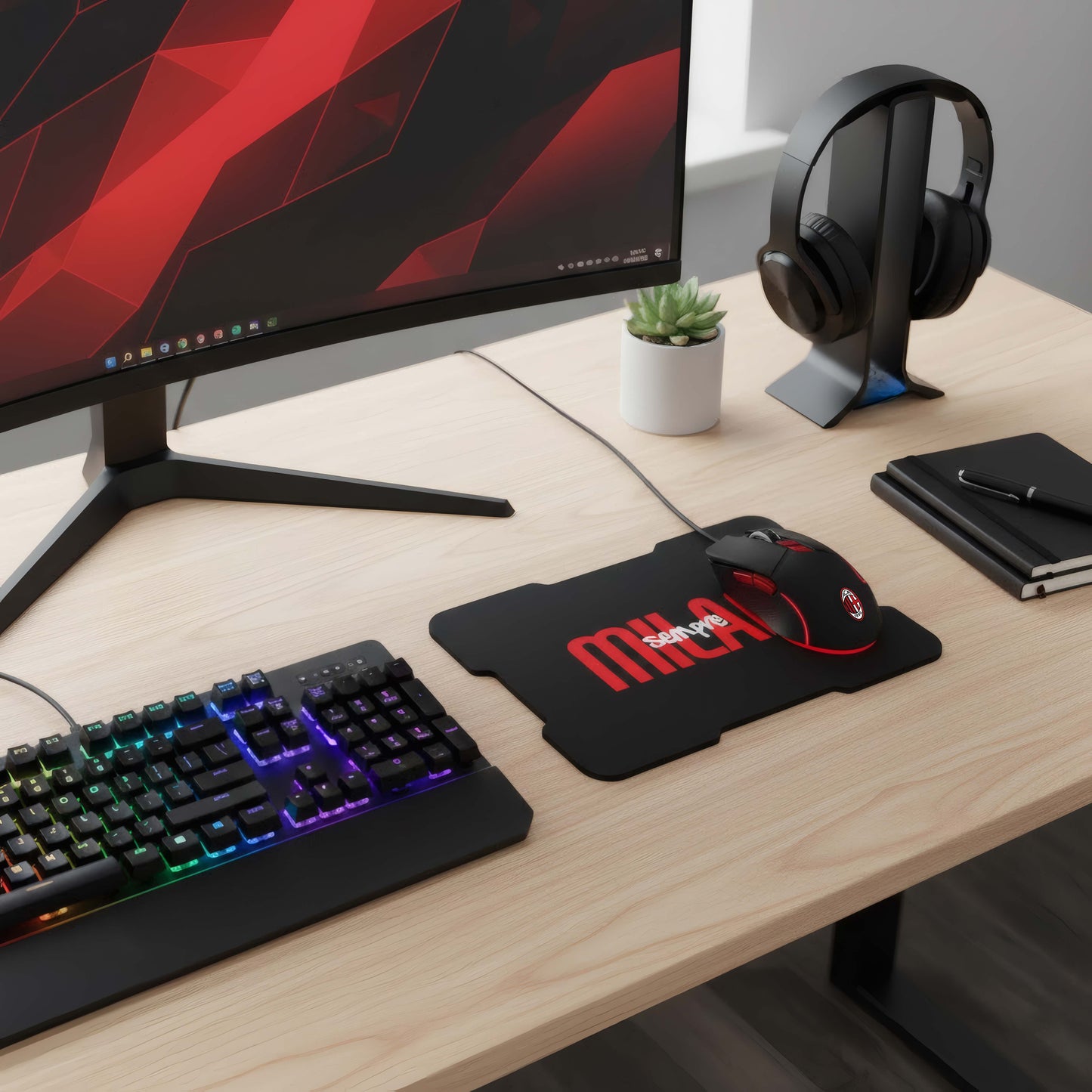 Gaming Combo Set - Mouse & Mouse Pad - Milan