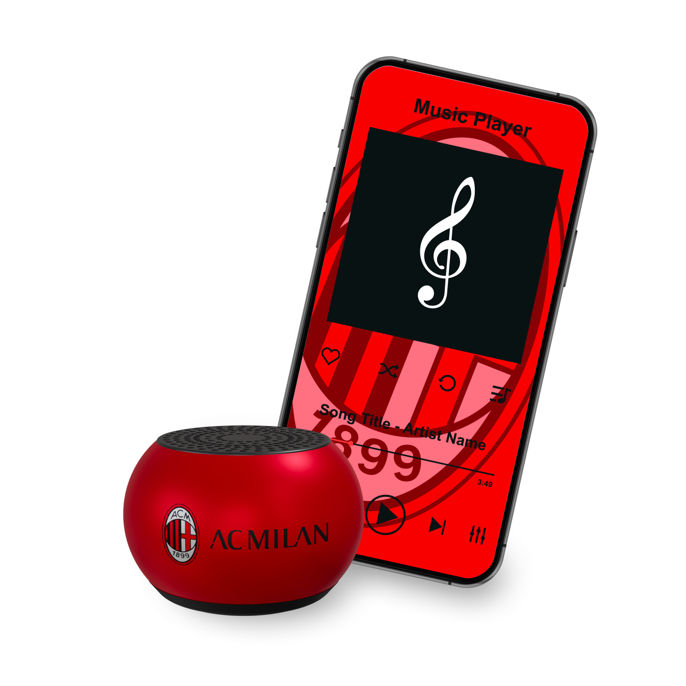Portable Bluetooth Minispeaker - Milan