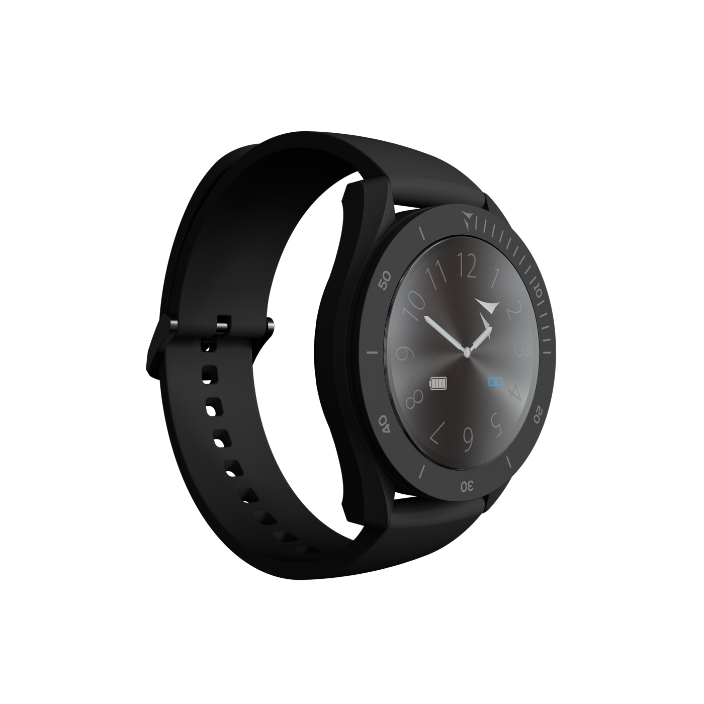 Smartwatch Young with Phone and SOS Function - Bundle Pack with Single Earphone