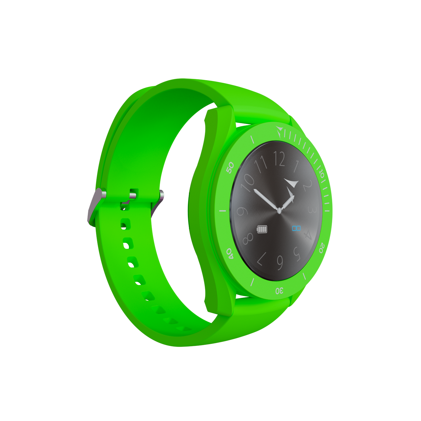 Smartwatch Young with Phone and SOS Function - Bundle Pack with Single Earphone