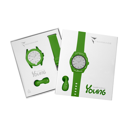 Smartwatch Young with Phone and SOS Function - Bundle Pack with Single Earphone