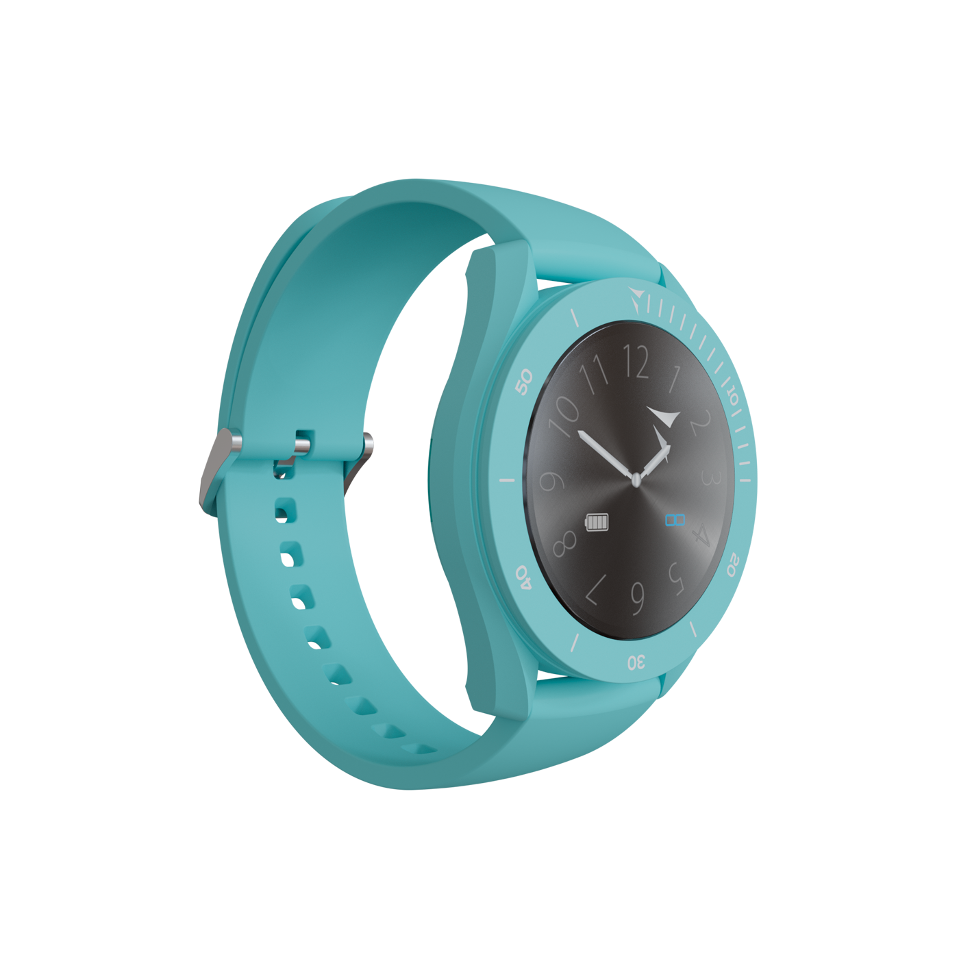 Smartwatch Young with Phone and SOS Function - Bundle Pack with Single Earphone