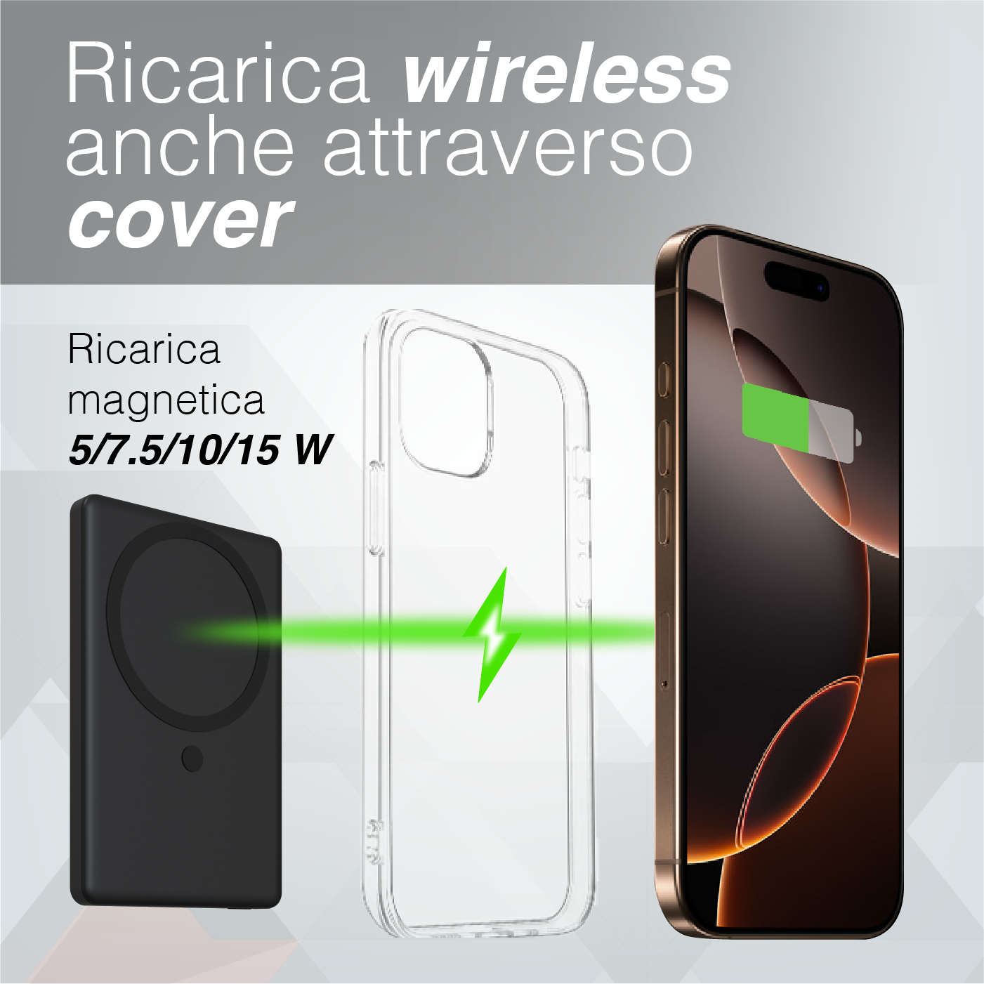 Wireless Charging Power Bank - 5000mAh / 10000mAh - Juventus